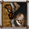 Butterfly Wing Earpiece - Monarch [Right]